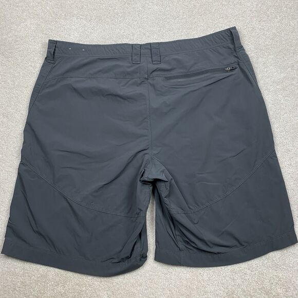 The North Face Shorts Mens 38 Gray Chino Casual Hiking Hiker Outdoor Cotton Hike - Picture 8 of 12